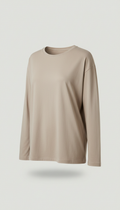 Long-Sleeve Layering Tee Modal Blend