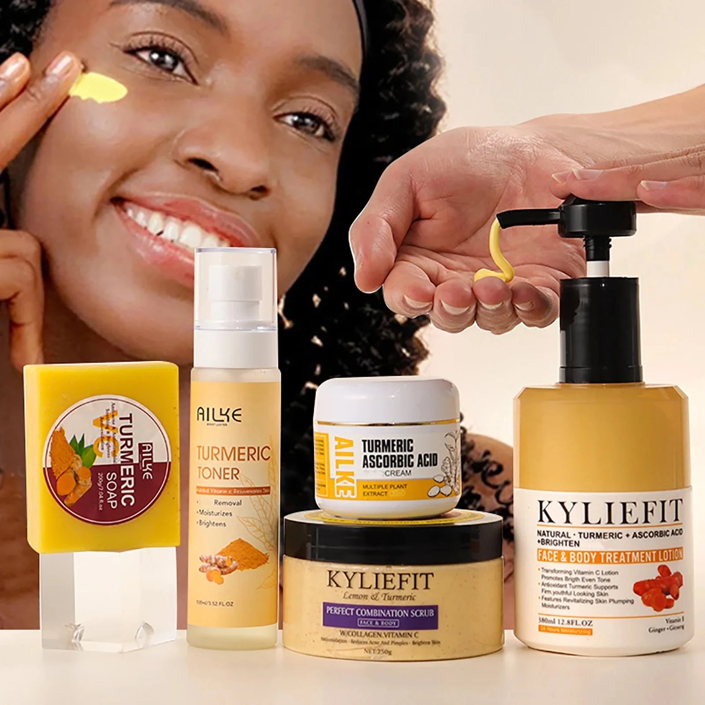 Organic Turmeric Skin Care Kit