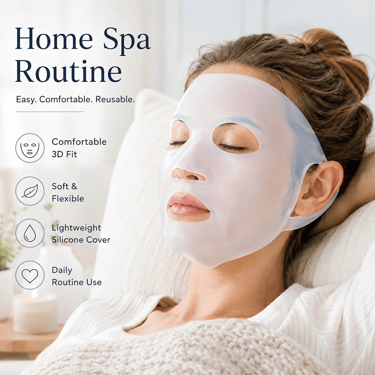 Reusable Facial Mask Holder