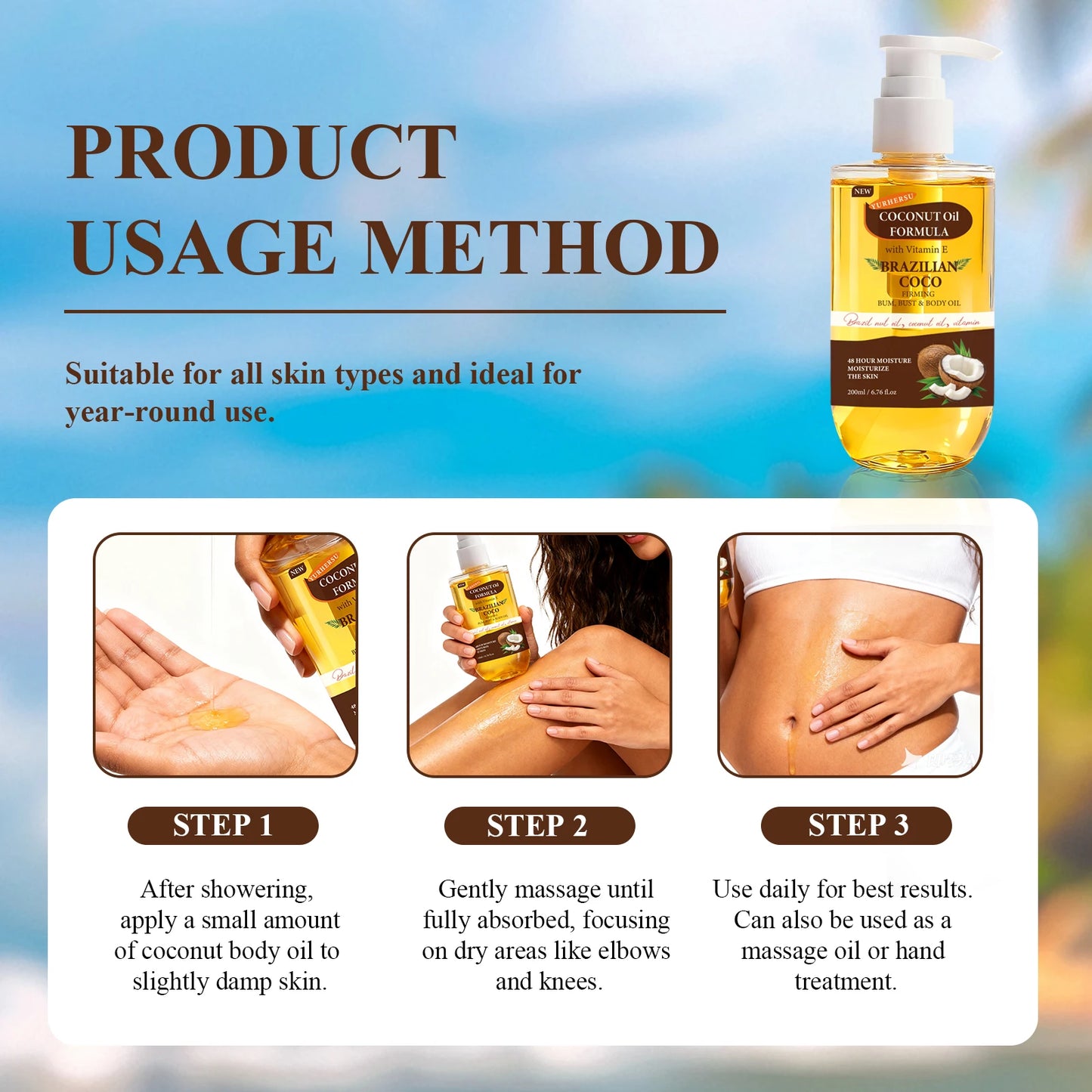 Organic Coconut Oil for Skin