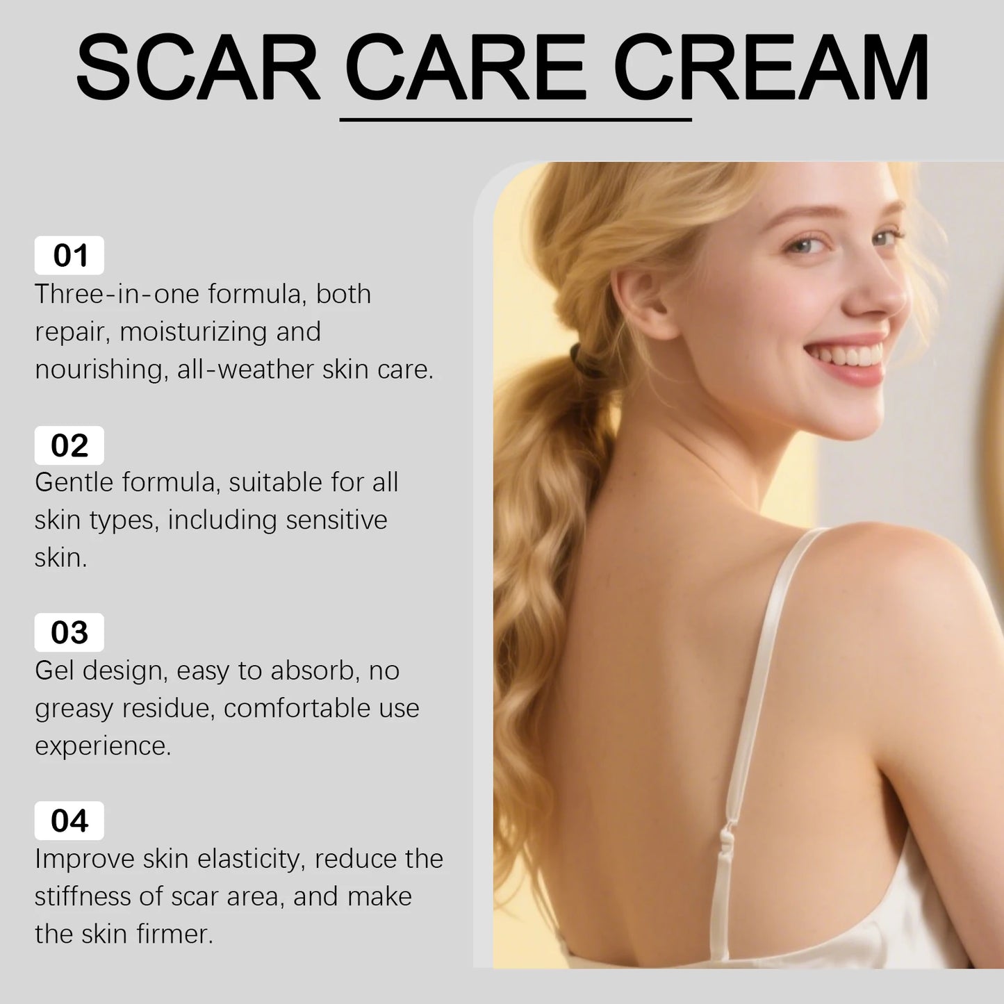 Gentle and skin-friendly