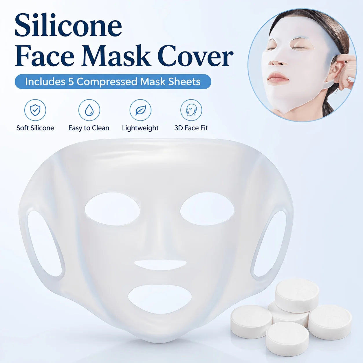 Reusable Facial Mask Holder