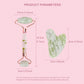 Jade Roller Set Natural Jade Massager