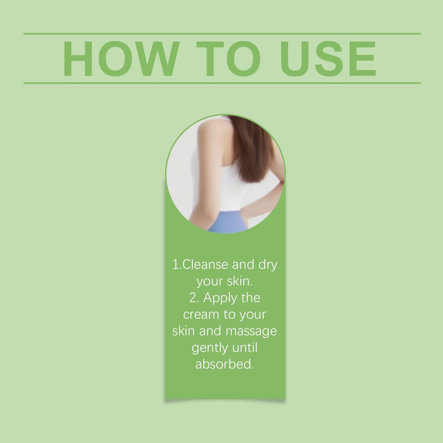 Skin care cream with herbal ingredients