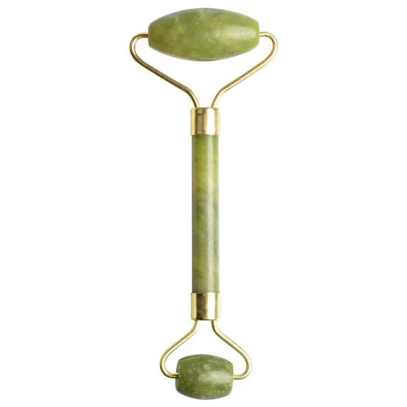 Green Jade Massage Roller Silence Face