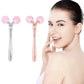 Rose Quartz Jade Roller Facial Massager