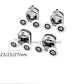 Shower Door Rollers Zinc Alloy Double
