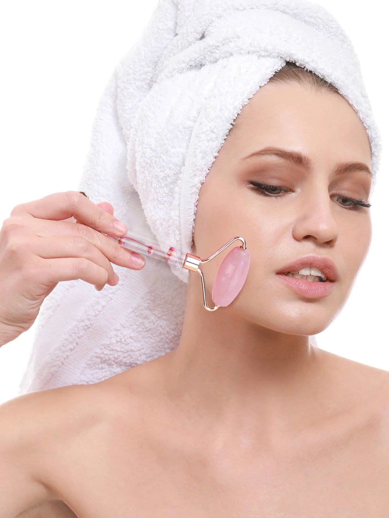 Jade Roller Set Natural Jade Massager