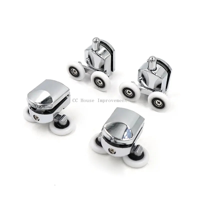 Shower Door Rollers Zinc Alloy Double