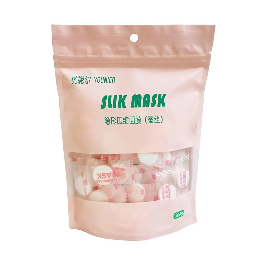 50PCS Premium Disposable Compressed Facial Mask