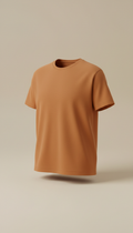Crewneck T-Shirt in Cotton Blend